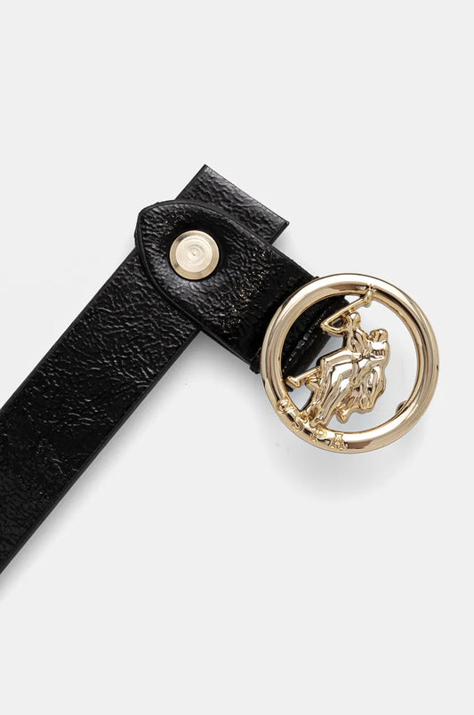 U.S POLO ASSN WOMAN MARSHALL LEATHER BELT