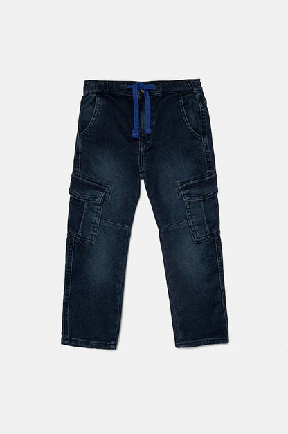 GUESS JEANS KIDS SOFT CARGO PANTS