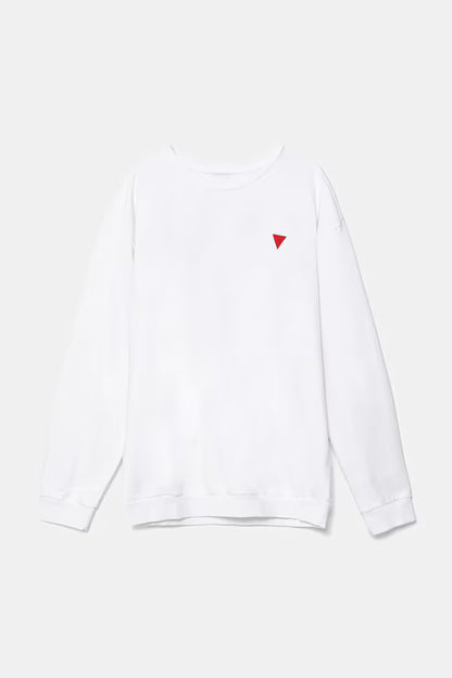 GUESS BACK EMBROIDERY OVERSIZED JUMPER