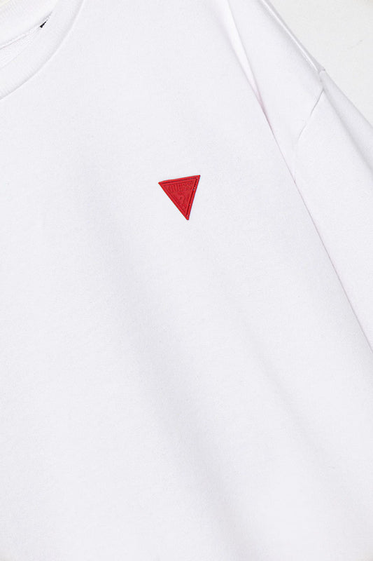 GUESS BACK EMBROIDERY OVERSIZED JUMPER