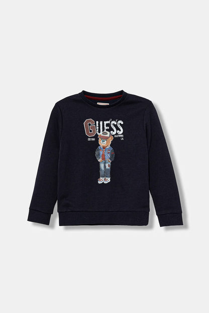 GUESS ACTIVE BEAR EMBROIDERY SWEATSHIRT
