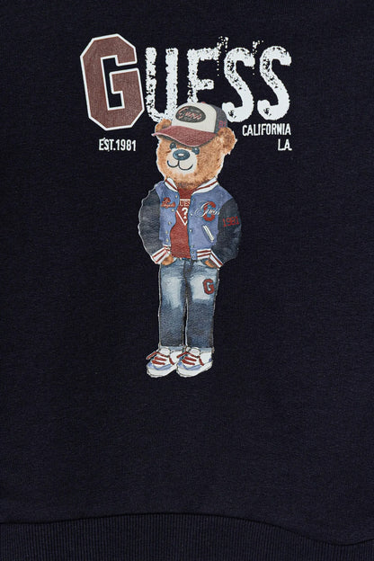 GUESS ACTIVE BEAR EMBROIDERY SWEATSHIRT
