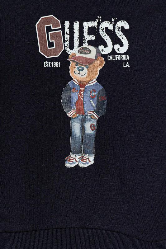 GUESS ACTIVE BEAR EMBROIDERY SWEATSHIRT