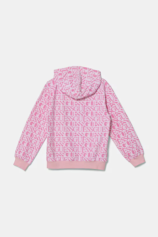 GUESS REPEAT LOGO HOODIE