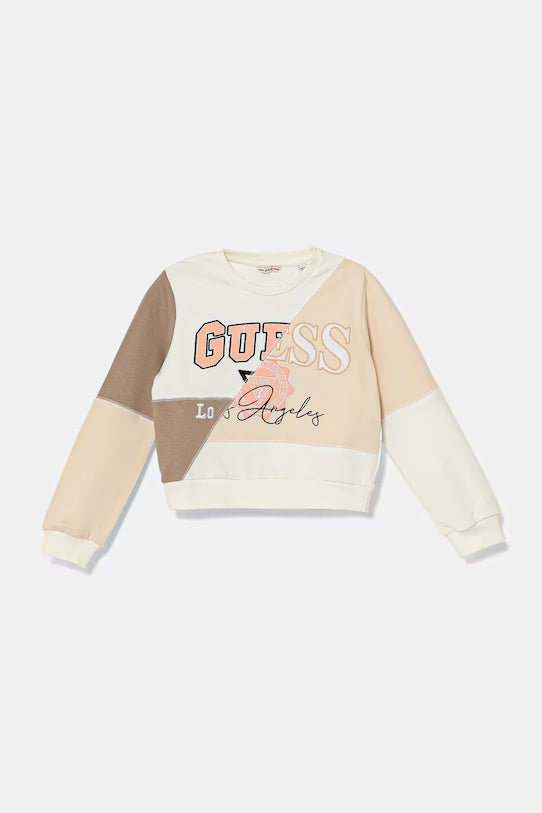 GUESS COLOR BLOCK SWEATSHIRT