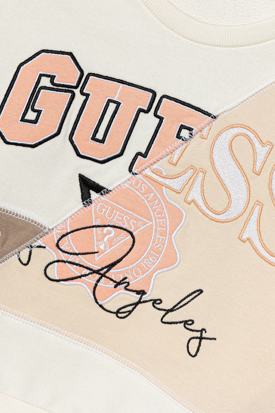 GUESS COLOR BLOCK SWEATSHIRT