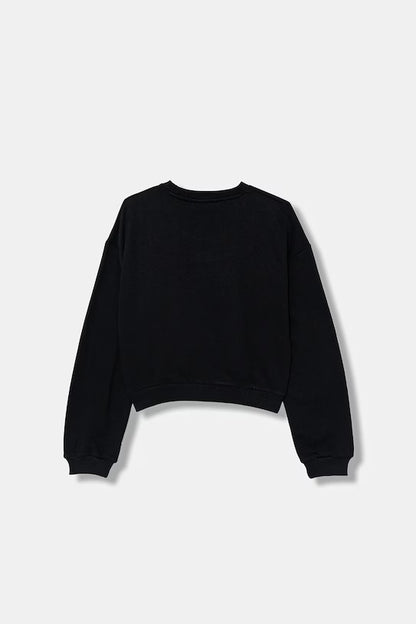 GUESS KIDS CROP LS ACTIVE PULLOVER