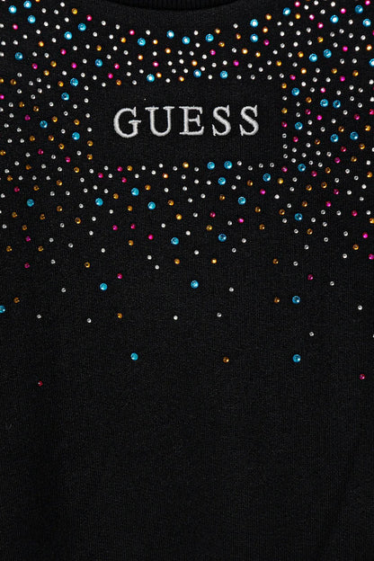 GUESS KIDS CROP LS ACTIVE PULLOVER