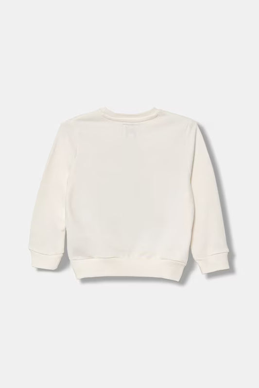 GUESS JEANS KIDS EMBROIDERED FLEECE