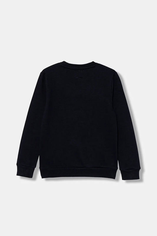 GUESS JEANS KIDS EMBROIDERED FLEECE