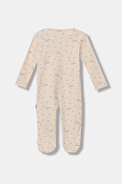 GUESS BABY HAIRBAND OVERALL SET