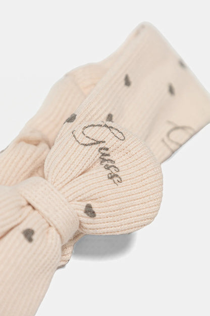 GUESS BABY HAIRBAND OVERALL SET