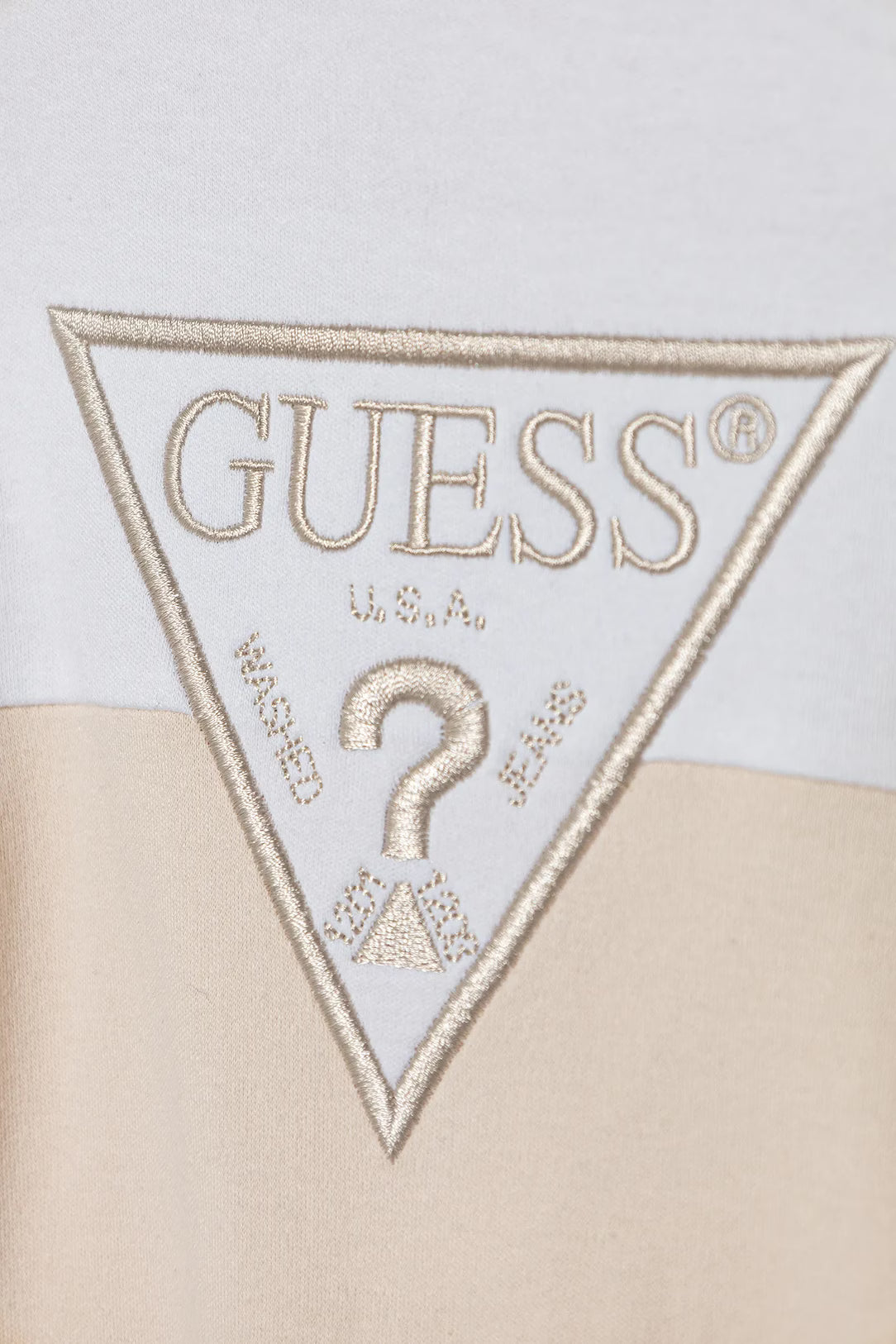 GUESS INTERLOCK TRIANGLE LOGO OVERALL