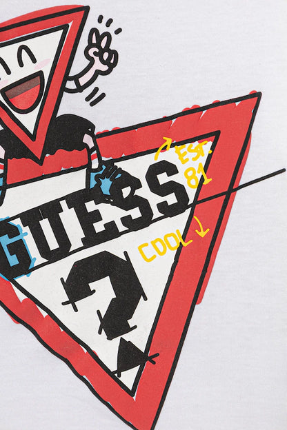 GUESS JEANS LS TRIANGLE T SHIRT