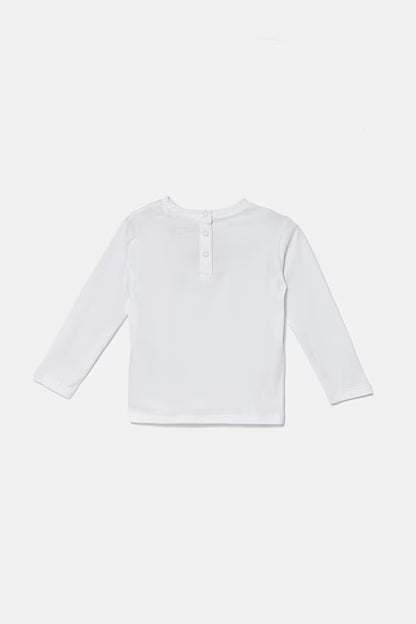 GUESS BABY BEAR EMBROIDERED T SHIRT