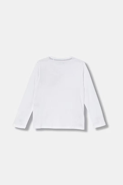 GUESS KIDS LS LOGO T SHIRT