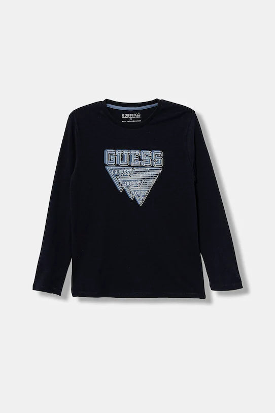 GUESS BOYS 3D LOGO T SHIRT