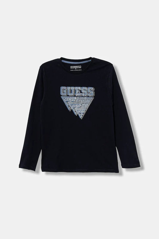 GUESS BOYS 3D LOGO T SHIRT