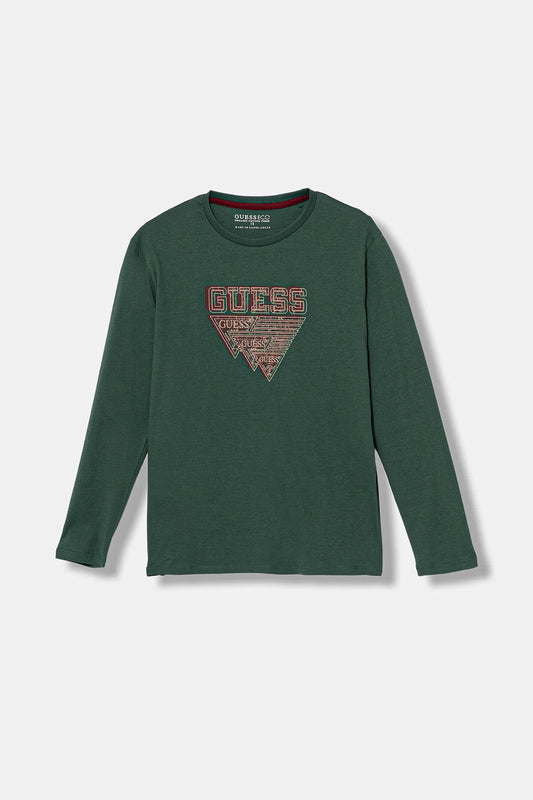 GUESS BOYS 3D LOGO T SHIRT