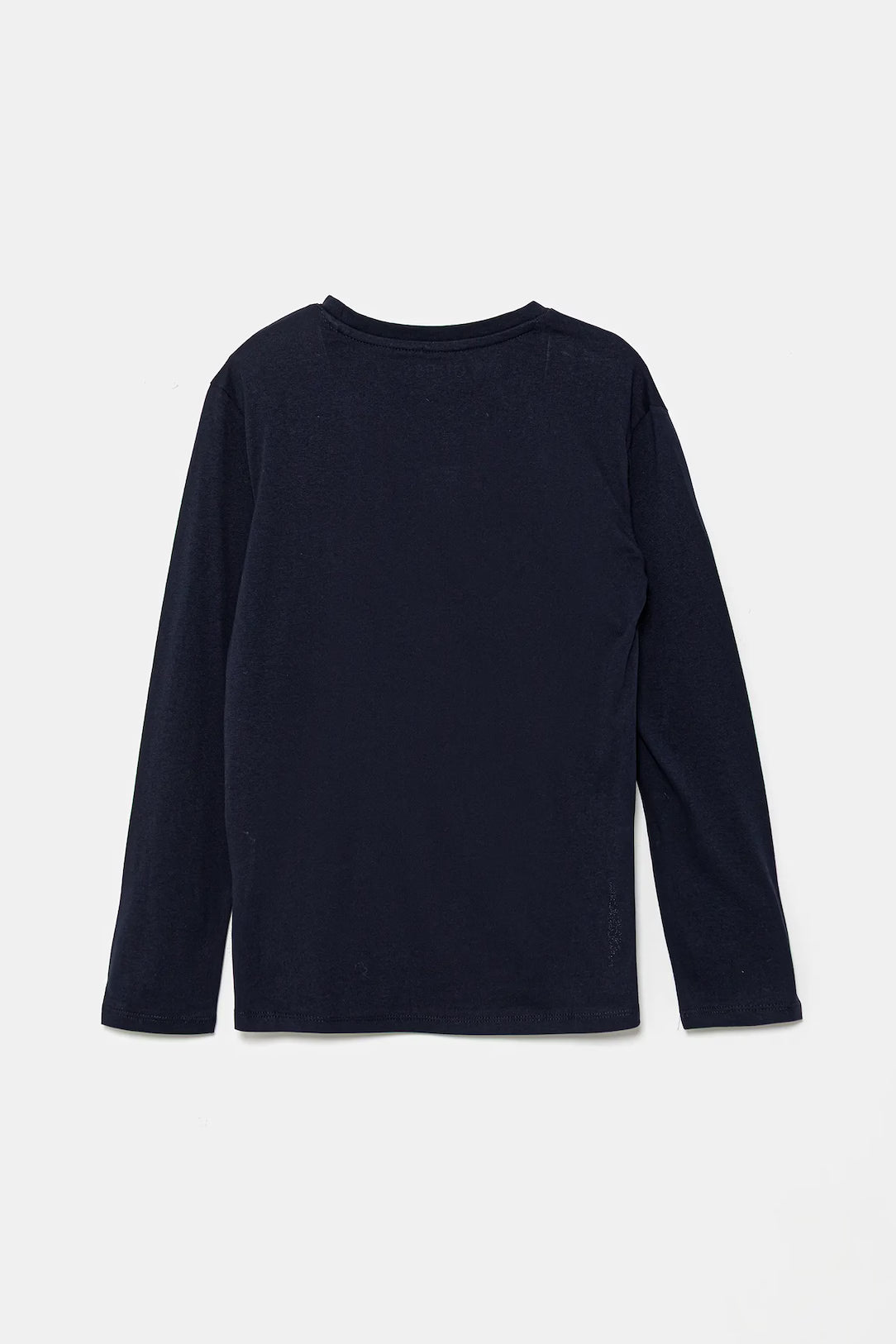 GUESS BEAR EMBROIDERY LS T SHIRT