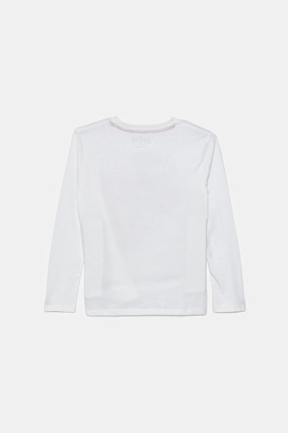 GUESS TWO TRIANGLES LOGO T SHIRT