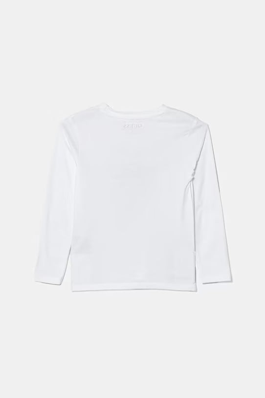 GUESS LS LETTERS LOGO T SHIRT