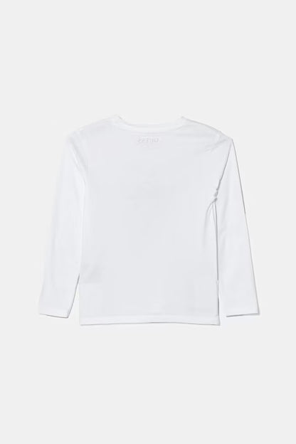 GUESS LS LETTERS LOGO T SHIRT