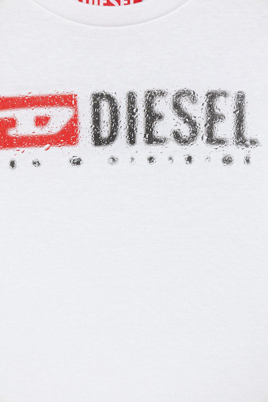 DIESEL KIDS LONG SLEEVE LOGO T SHIRT