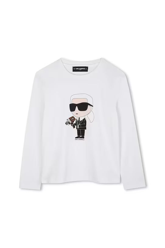 KARL LAGERFELD LS LOGO TSHIRT