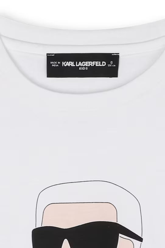 KARL LAGERFELD LS LOGO T SHIRT