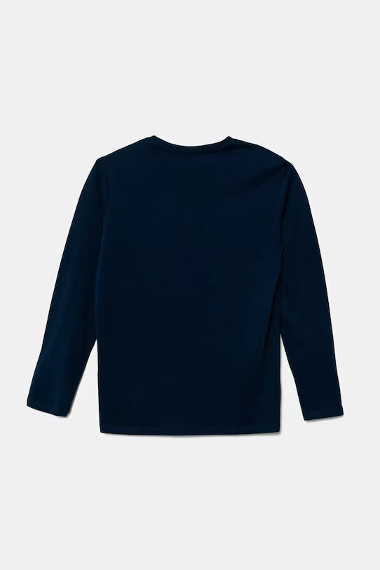 GUESS JEANS BEAR EMBROIDERY LS T SHIRT