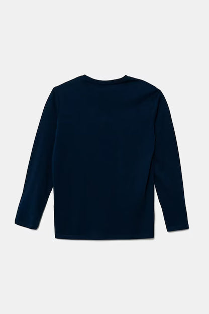 GUESS JEANS BEAR EMBROIDERY LS T SHIRT