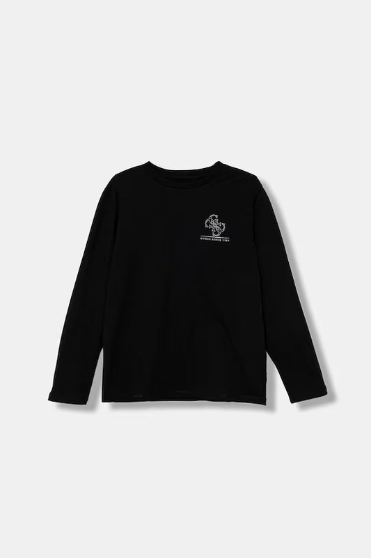 GUESS JEANS KIDS LS MINIME BACKPRINT T SHIRT