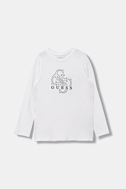 GUESS JEANS KIDS QUATRO G LS T SHIRT