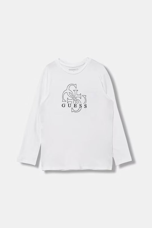 GUESS JEANS KIDS QUATRO G LS T SHIRT