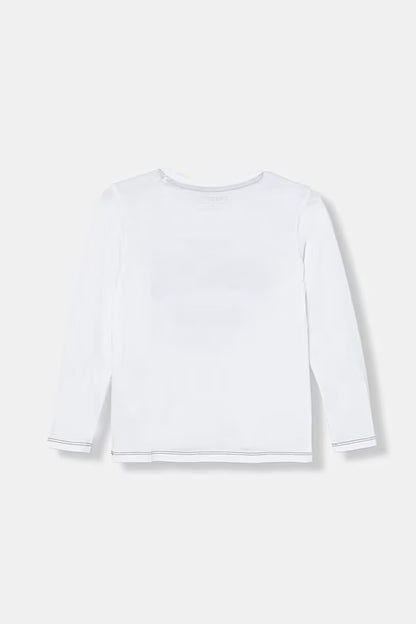 GUESS KIDS LS LOGO T SHIRT