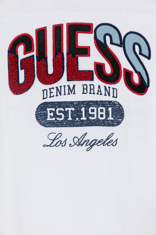 GUESS KIDS LS LOGO T SHIRT