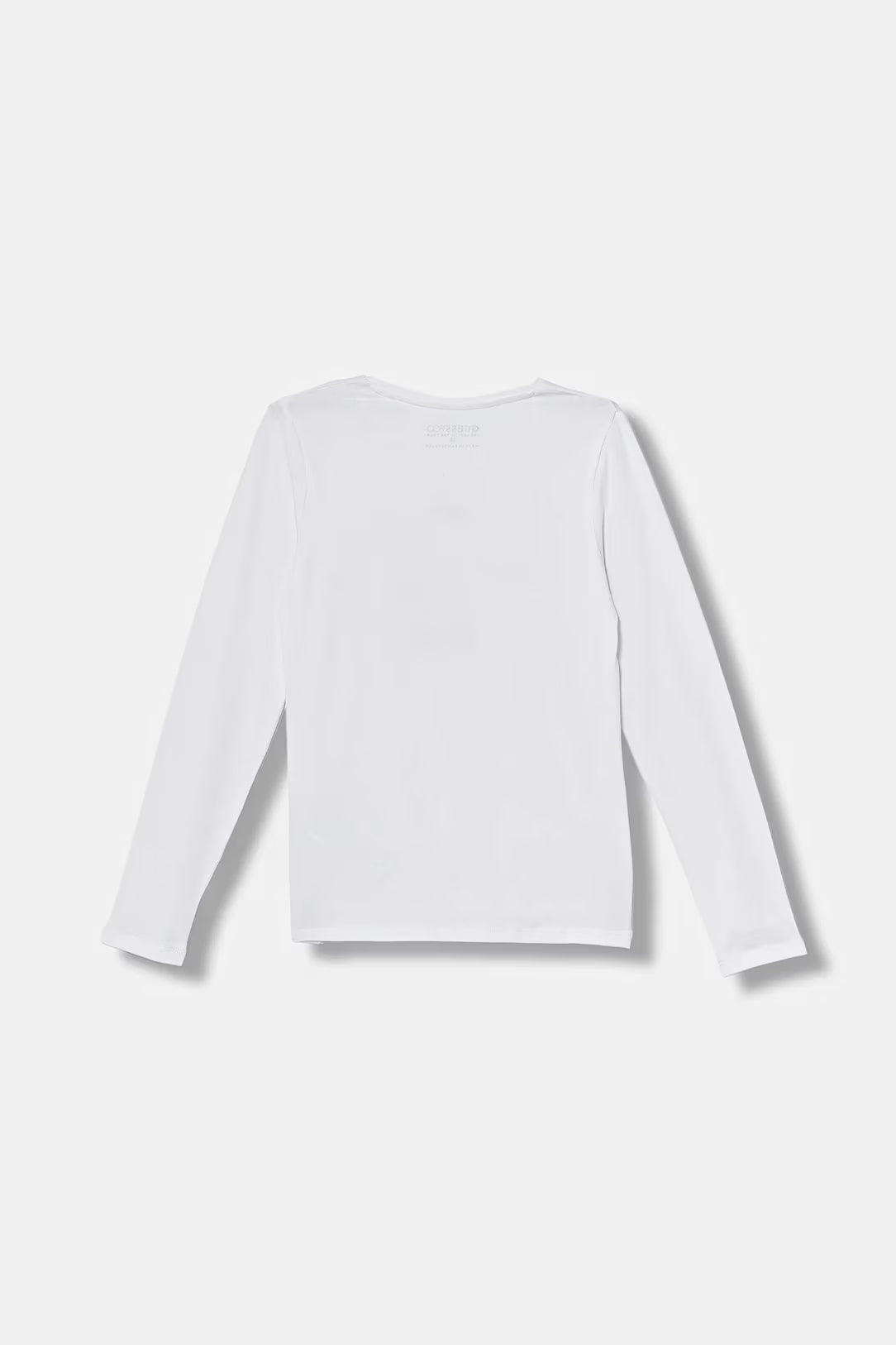 GUESS LS TRIANGLE MULTI LOGO T SHIRT