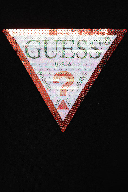 GUESS GIRL LS SEQUIN T SHIRT