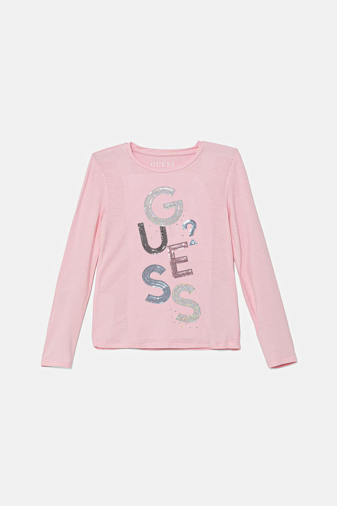 GUESS LS SEQUINS T SHIRT