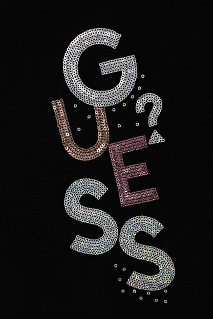 GUESS LS SEQUINS T SHIRT