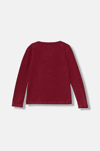 GUESS JEANS GIRLS LS T SHIRT STARS