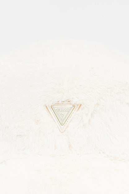 GUESS FAUX FUR BASEBALL CAP