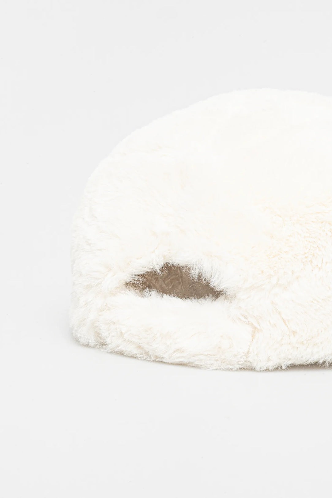 GUESS FAUX FUR BASEBALL CAP