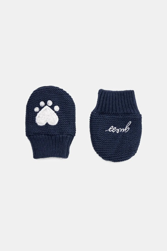 GUESS KIDS SET SWEATER HAT & MITTENS