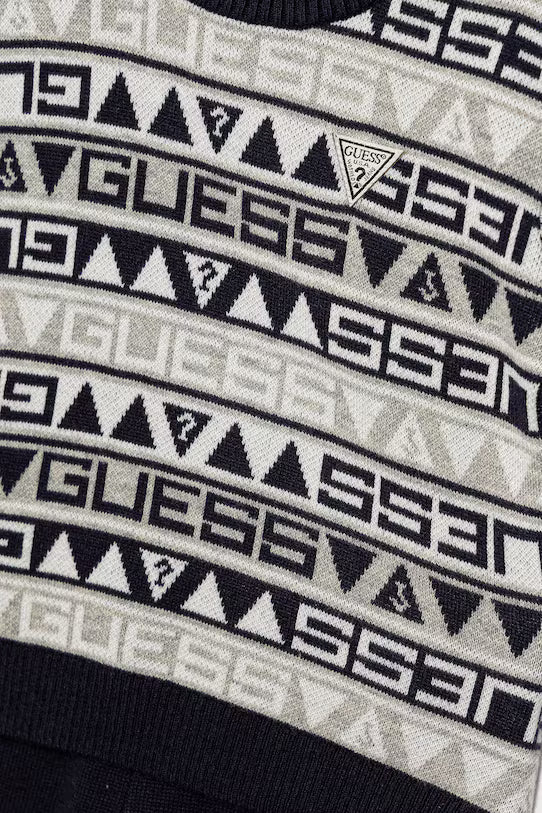 GUESS KIDS LS KNITTED SET SWEATER & PANTS