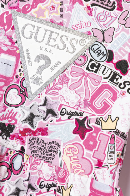 GUESS ALLOVER PRINT TOP & LEGGINGS SET