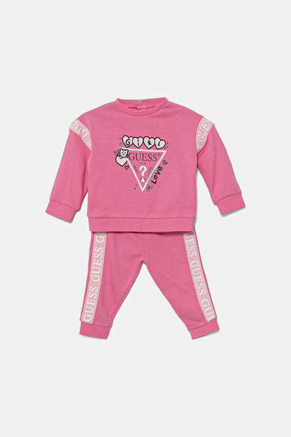 GUESS BABY TRIANGLE LOGO 2 PIECES SET