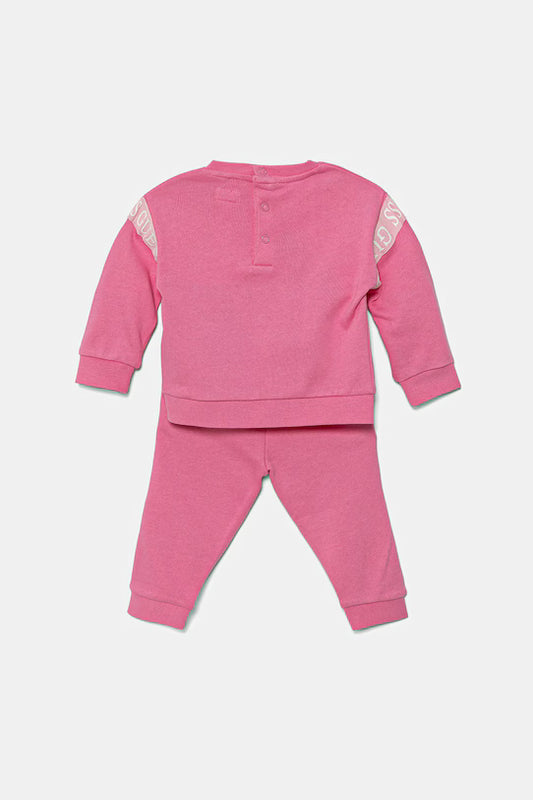 GUESS BABY TRIANGLE LOGO 2 PIECES SET