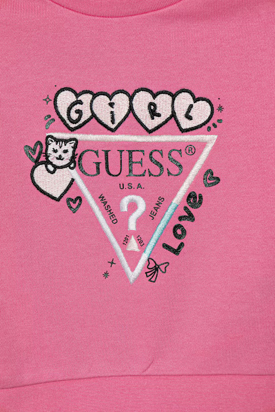GUESS BABY TRIANGLE LOGO 2 PIECES SET